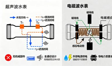 工業(yè)用水計(jì)量新標(biāo)桿：超聲波水表 vs. 電磁水表，誰(shuí)更勝一籌